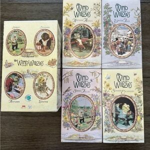The Wind in the Willows (VHS, 1999) 4-Tape Set – HBO Kids Video – Complete